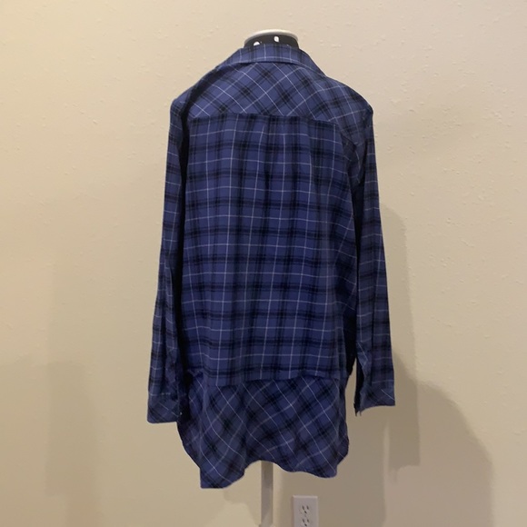 Two JJill flannel tops - Picture 3 of 9